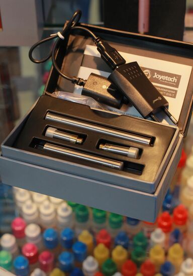 Electronic cigarettes on sale in Moscow