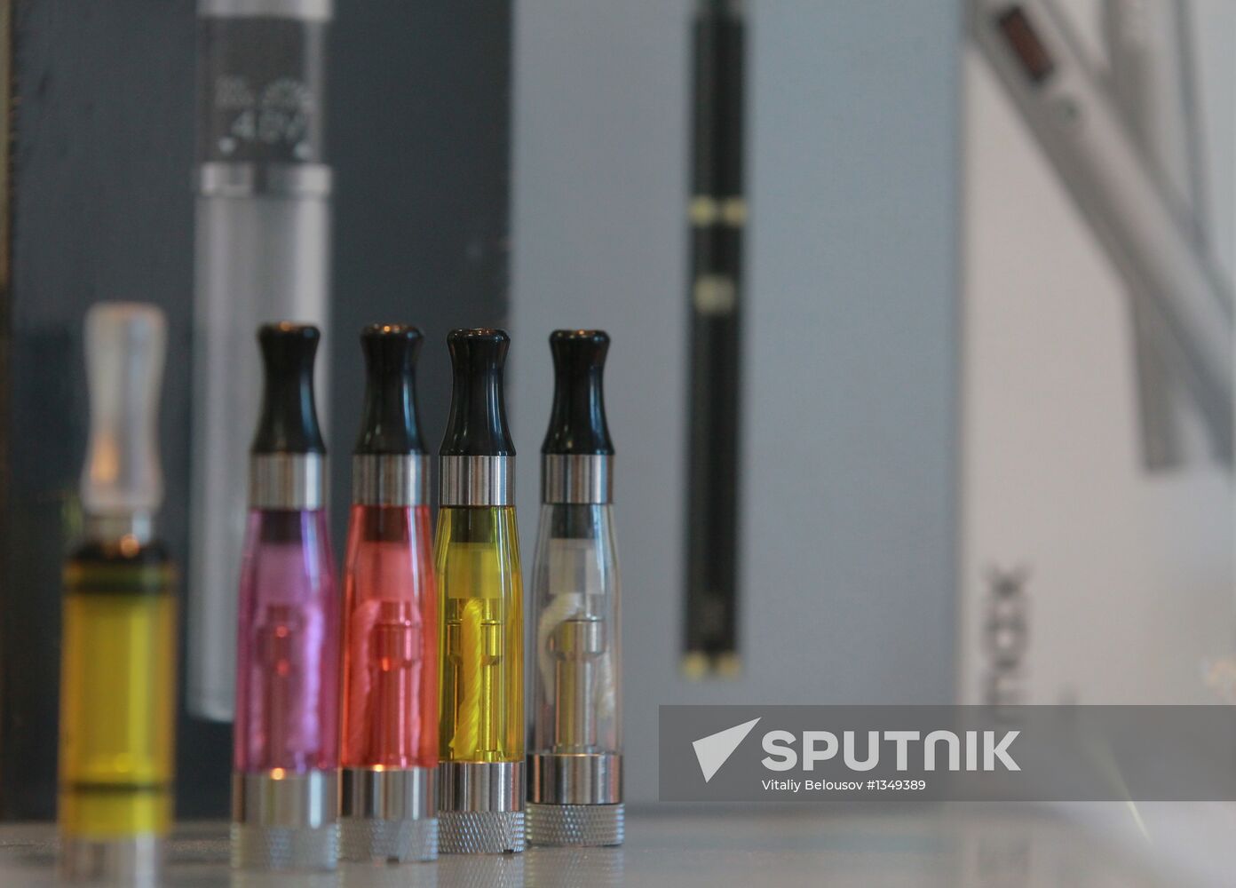 Electronic cigarettes on sale in Moscow
