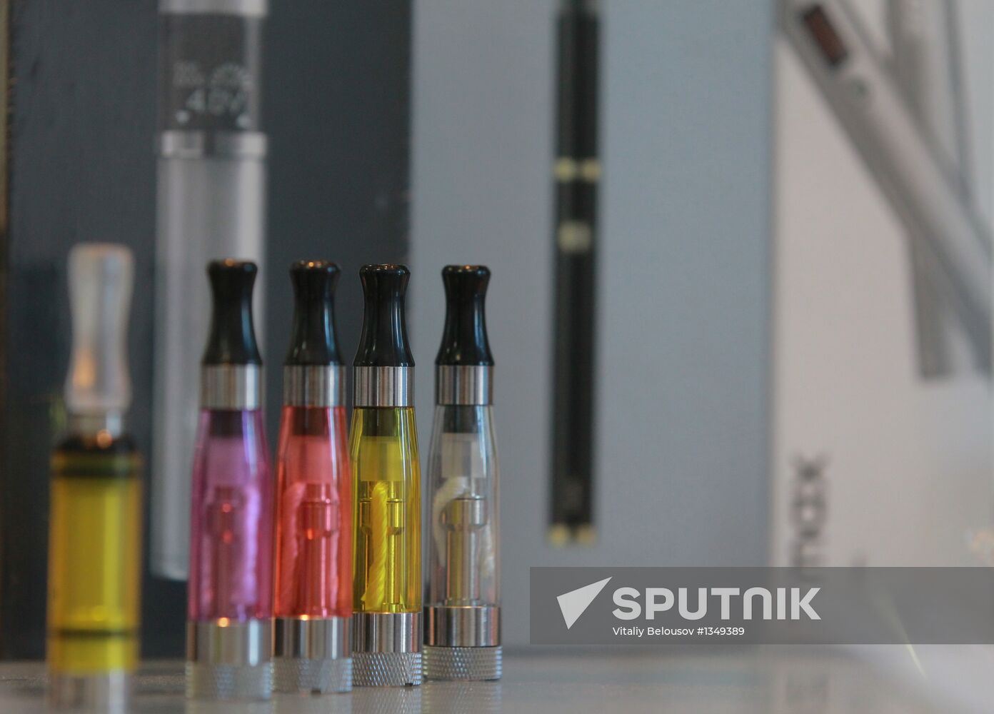 Electronic cigarettes on sale in Moscow