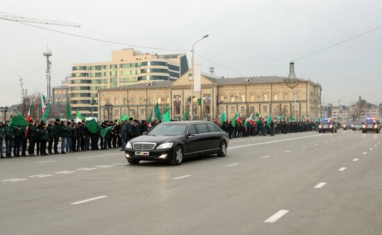 Prophet Muhammad relics arrive in Grozny