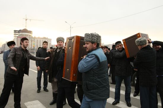 Prophet Muhammad relics arrive in Grozny