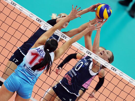 Volleyball Champions League. Dynamo-Kazan - Dynamo (Moscow)