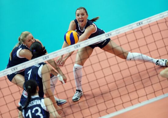 Volleyball Champions League. Dynamo-Kazan - Dynamo (Moscow)