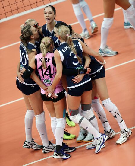 Volleyball Champions League. Dynamo-Kazan - Dynamo (Moscow)