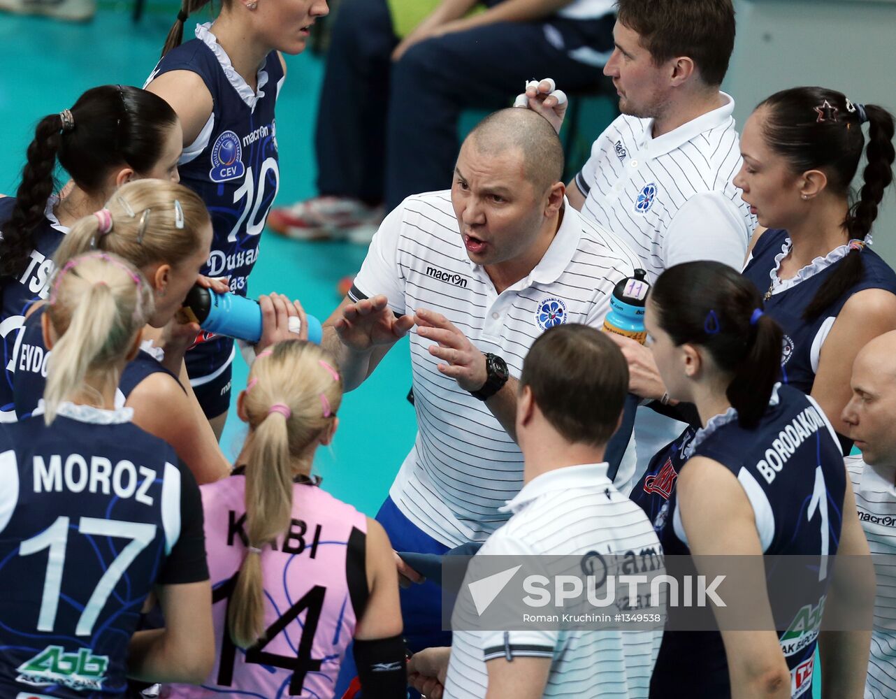 Volleyball Champions League. Dynamo-Kazan - Dynamo (Moscow)
