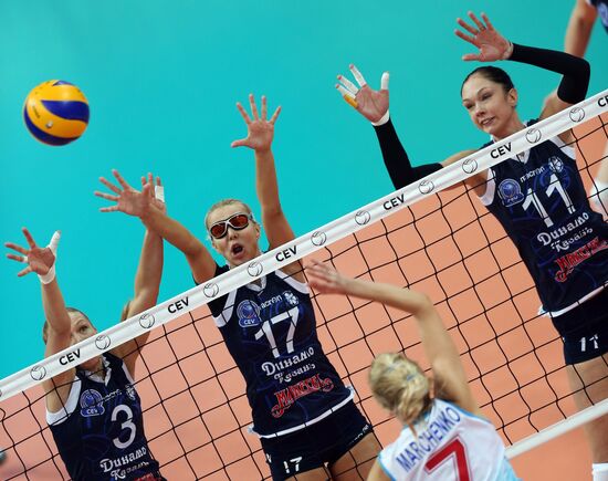 Volleyball Champions League. Dynamo-Kazan - Dynamo (Moscow)