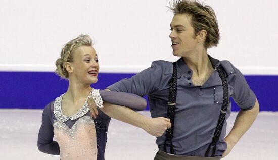 Figure skaters Penny Coomes and Nicholas Buckland