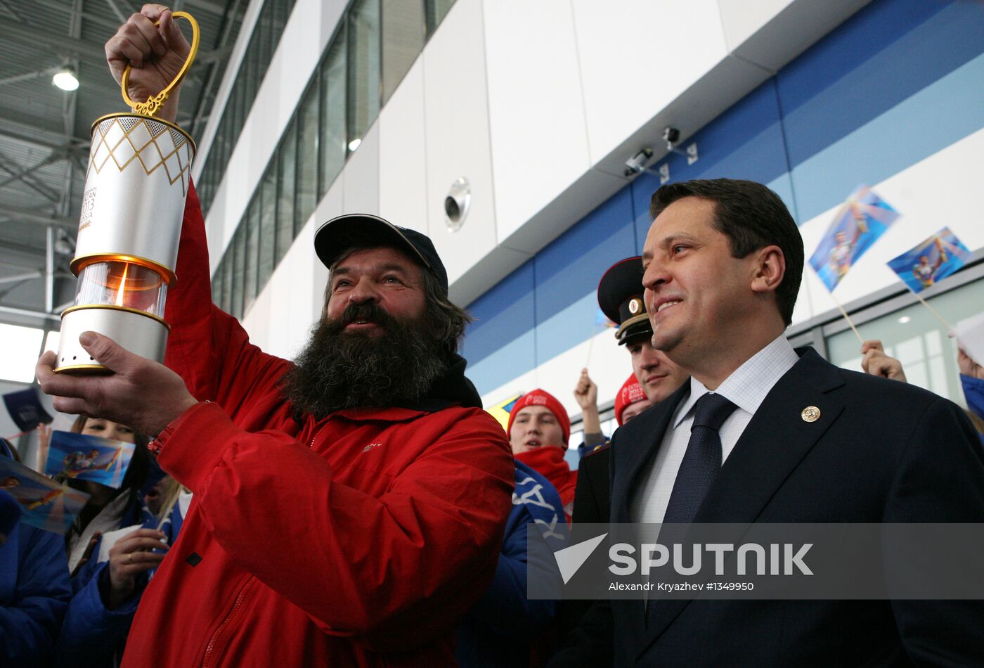 27th Universiade flame arrives in Vladivostok