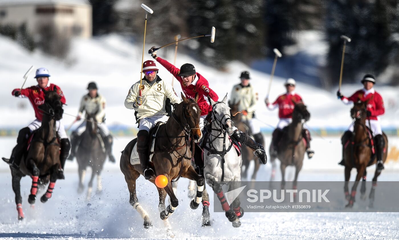 St. Moritz Polo World Cup on Snow 2013