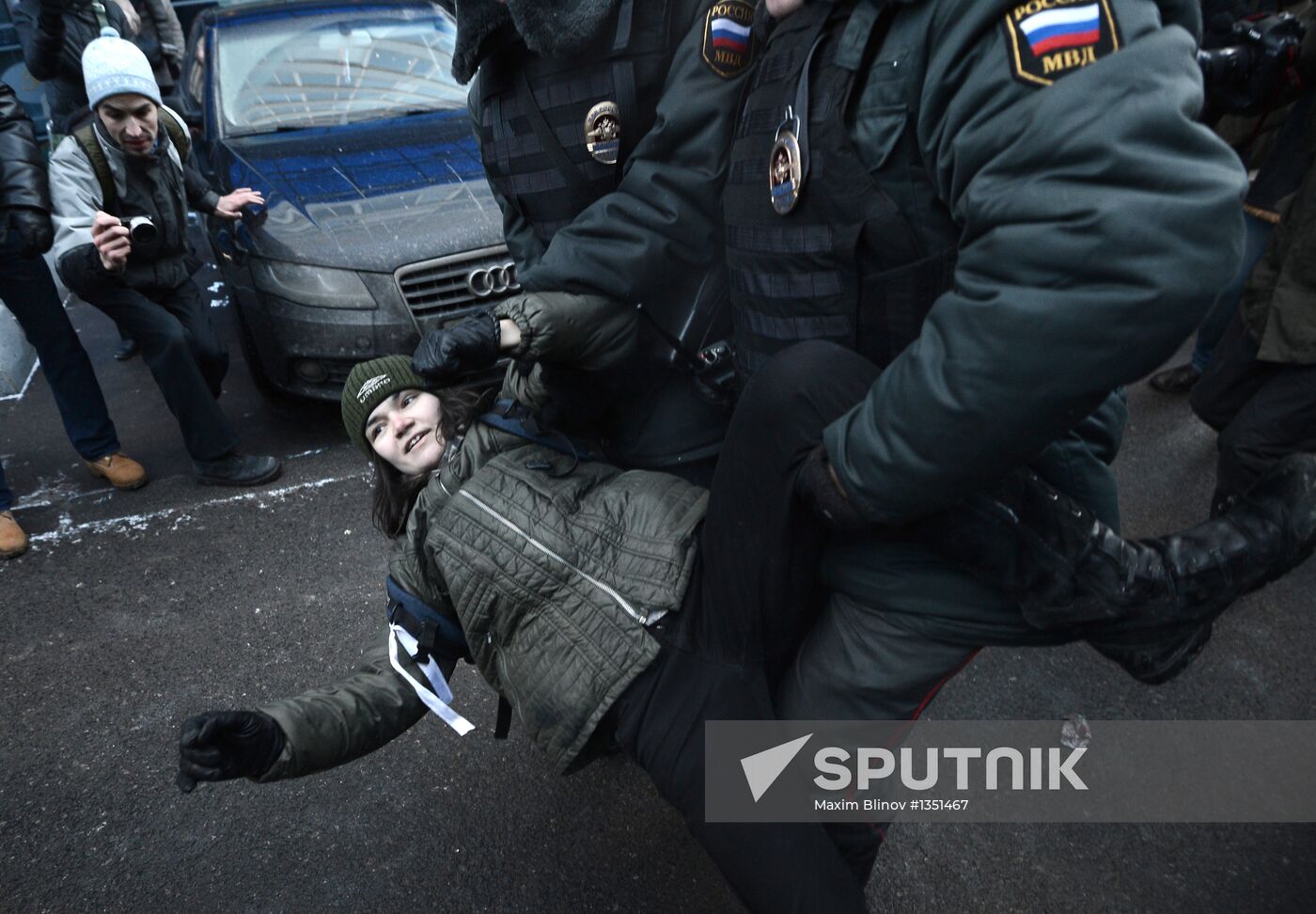 Protest against gay propaganda ban