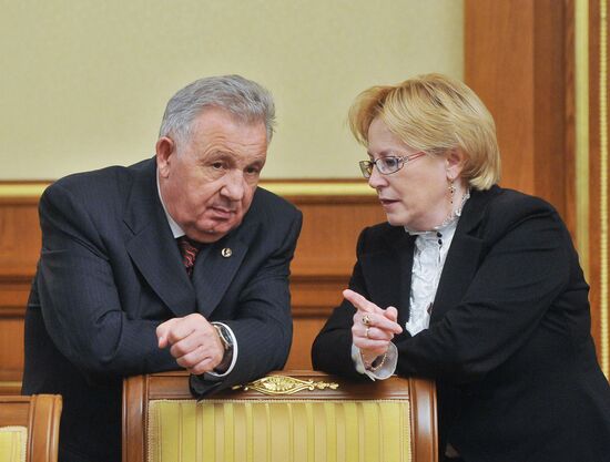 Government meeting on January 25, 2013