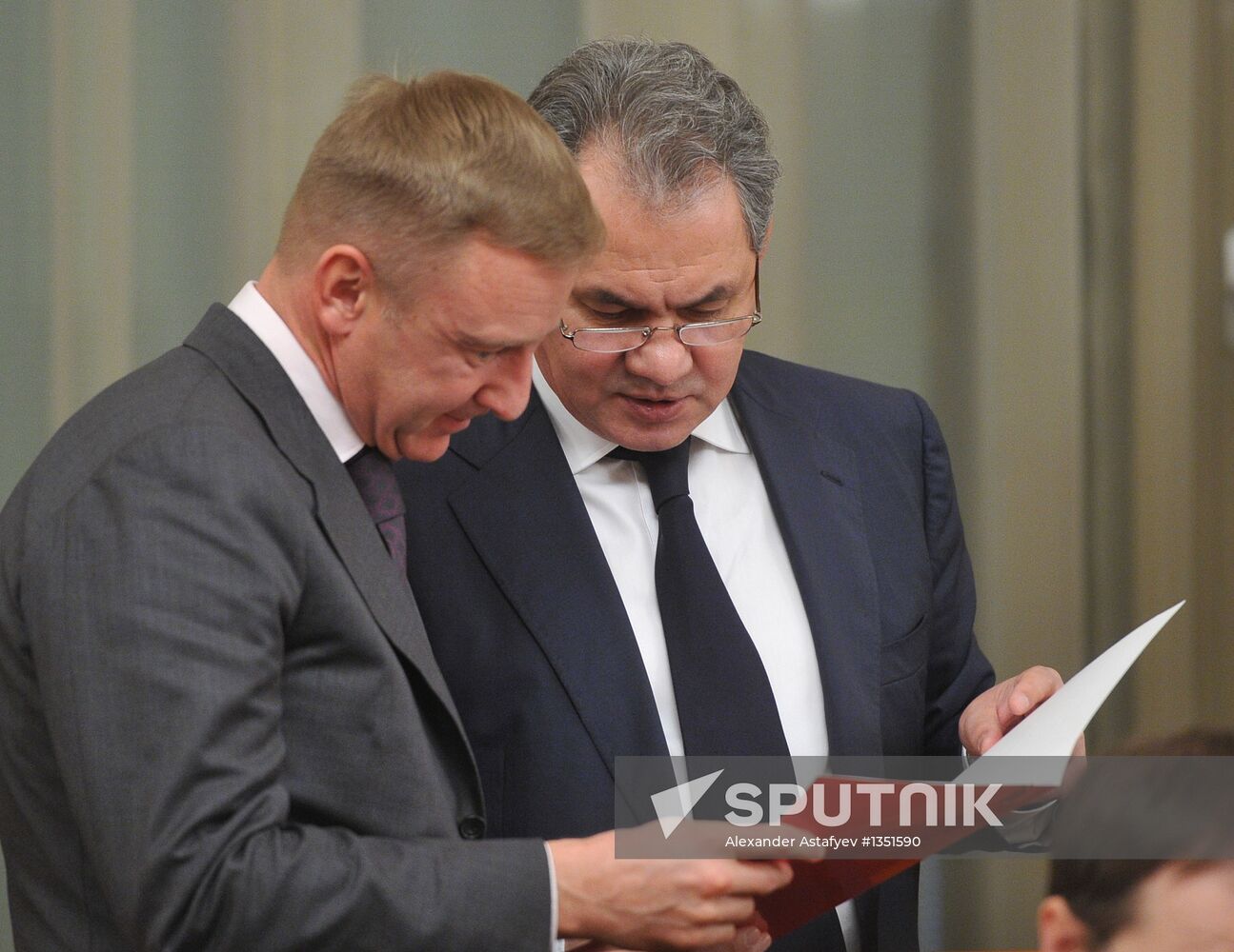 Government meeting on January 25, 2013