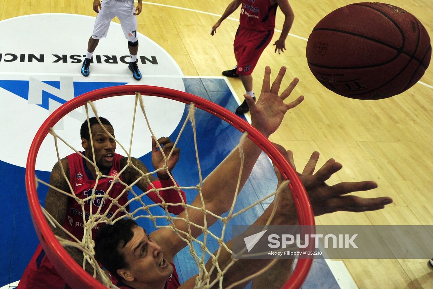 Basketball Euroleague. CSKA vs. Unicaja