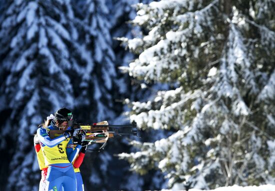 Biathlon Youth World Championships. Day 2