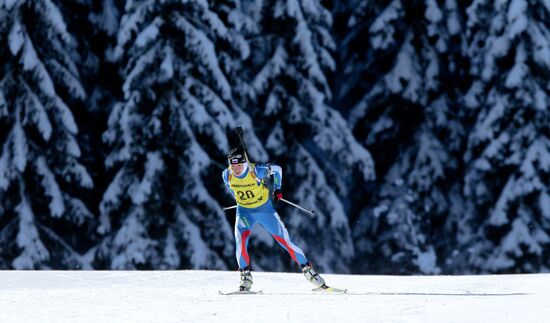 Biathlon Youth World Championships. Day 2
