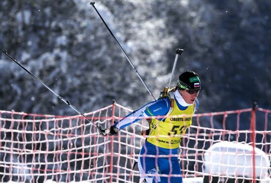 Biathlon Youth World Championships. Day 2