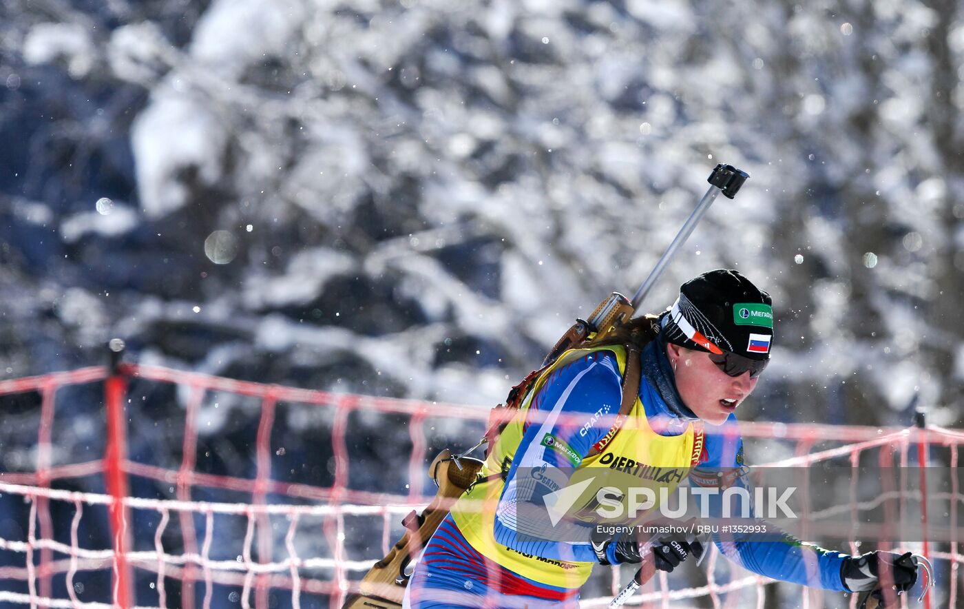 Biathlon Youth World Championships. Day 2