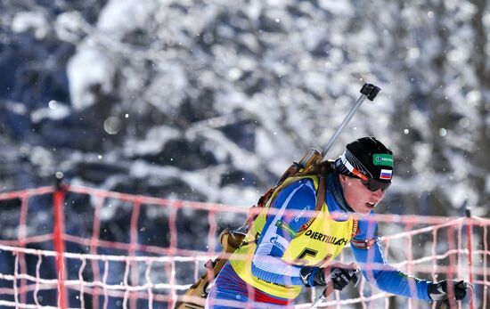 Biathlon Youth World Championships. Day 2