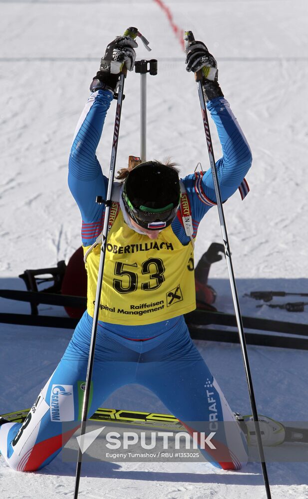 Biathlon Youth World Championships. Day 2
