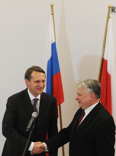 Sergey Naryshkin's working visit to Poland