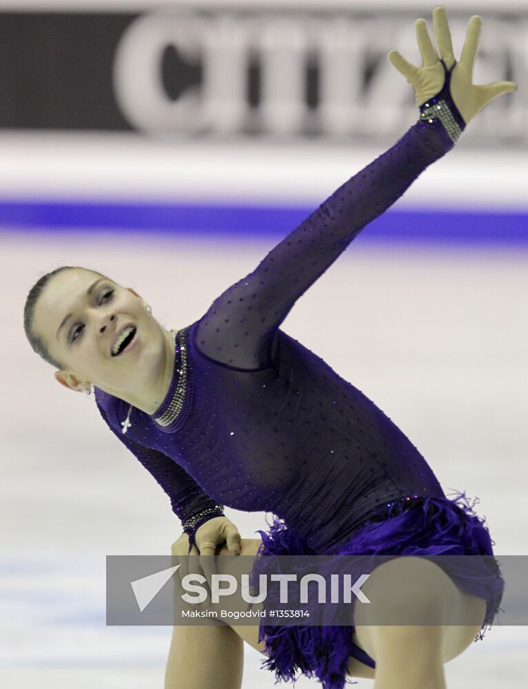 European Figure Skating Championships. Day Four