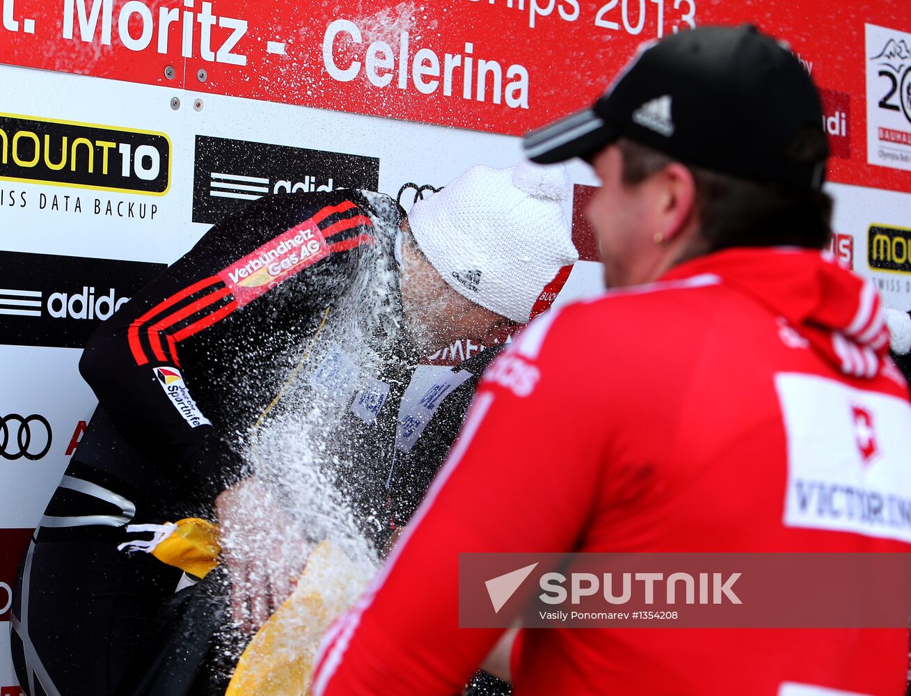 FIBT Bobsleigh and Skeleton World Championships. Day three