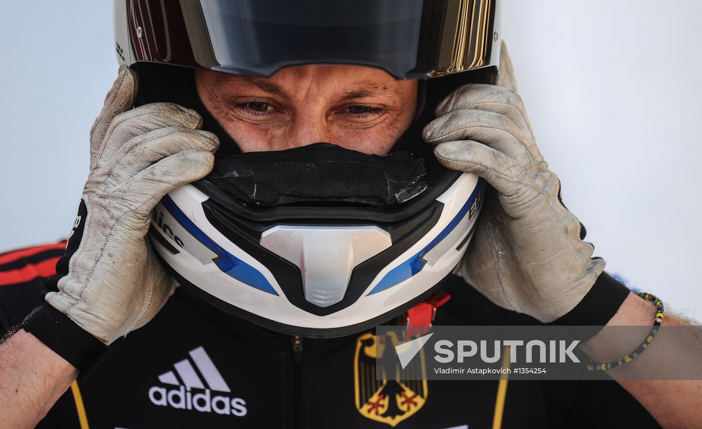 FIBT Bobsleigh and Skeleton World Championships. Day three