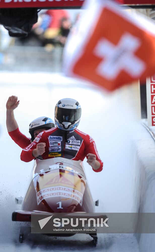 FIBT Bobsleigh and Skeleton World Championships. Day three