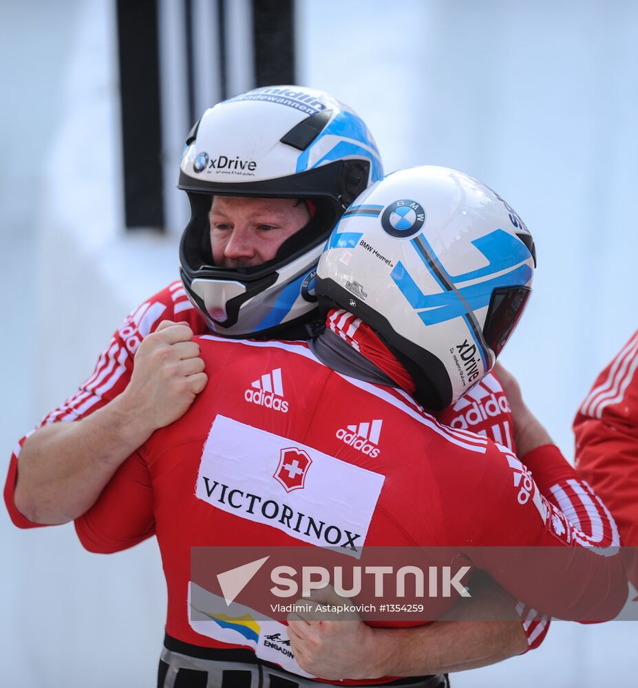 FIBT Bobsleigh and Skeleton World Championships. Day three
