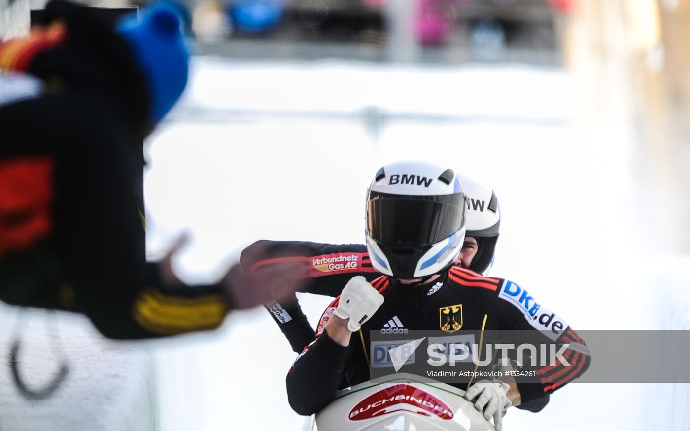 FIBT Bobsleigh and Skeleton World Championships. Day three