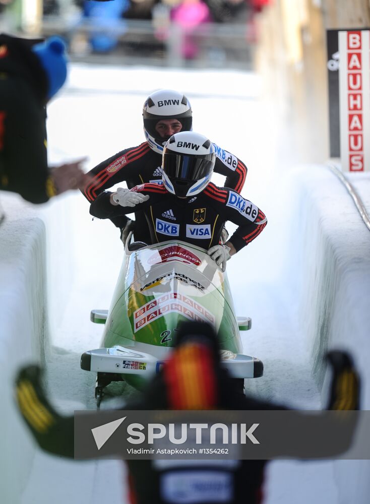 FIBT Bobsleigh and Skeleton World Championships. Day three