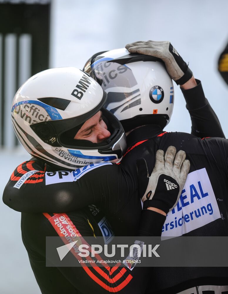 FIBT Bobsleigh and Skeleton World Championships. Day three