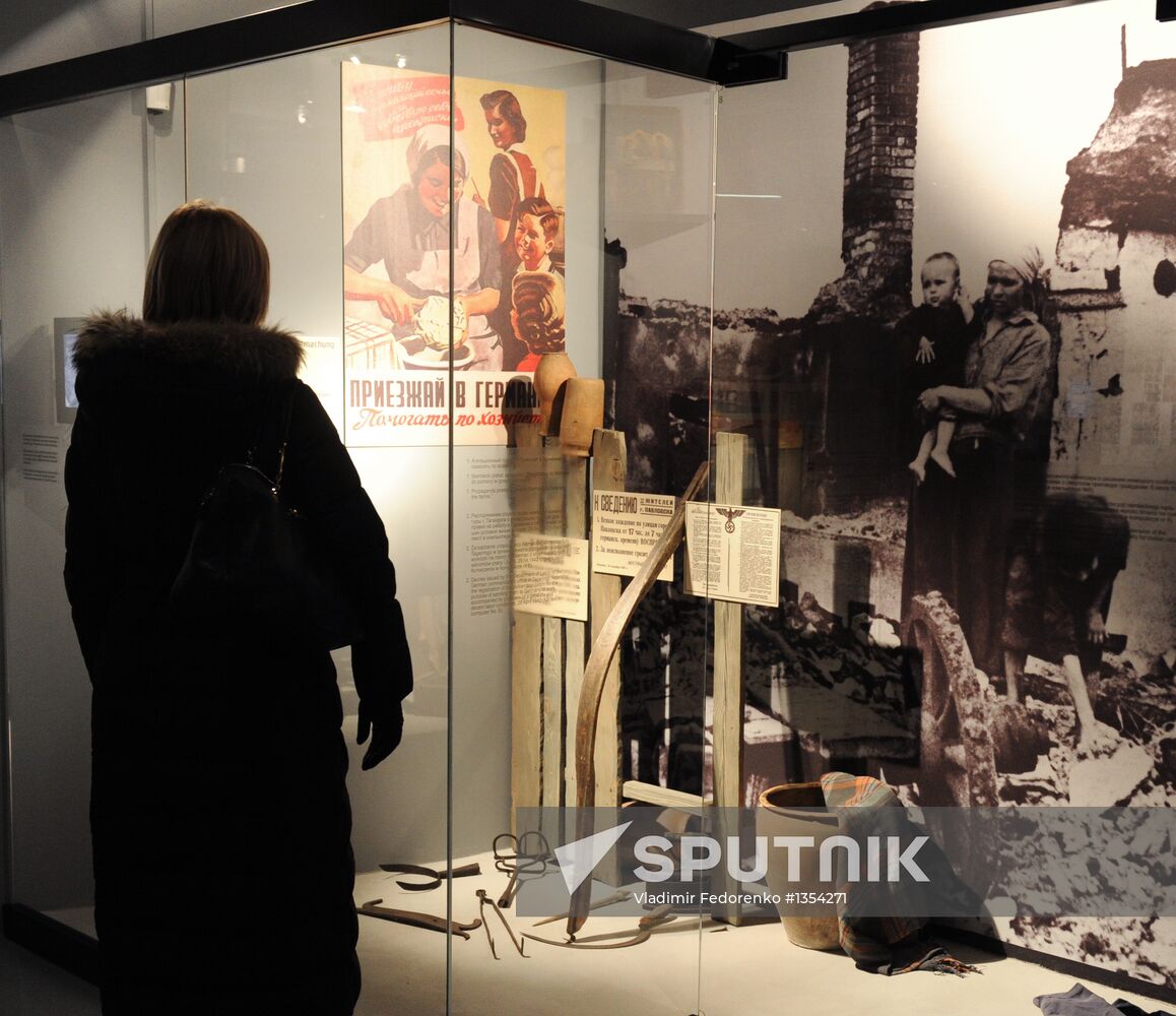 Opening of new Russian exhibition at Auschwitz museum