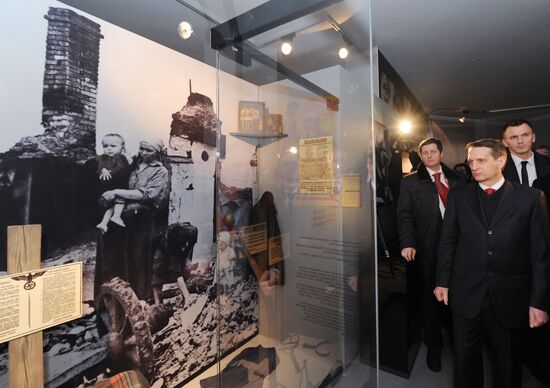 Opening of new Russian exhibition at Auschwitz museum