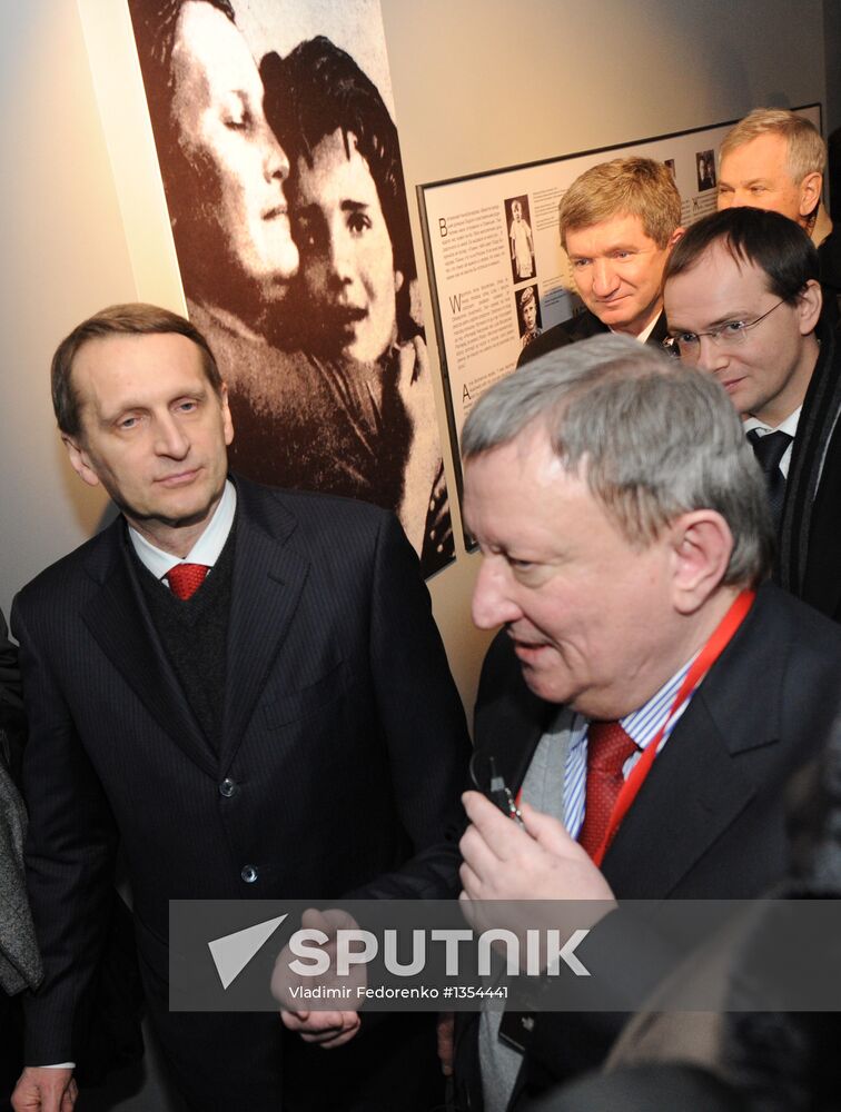 Opening of new Russian exhibition at Auschwitz museum