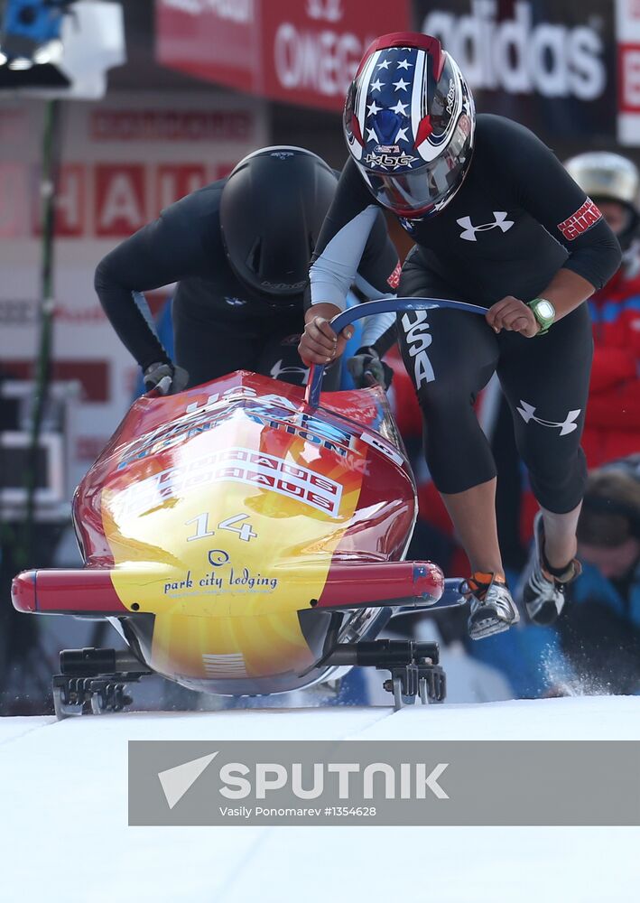 FIBT Bobsleigh and Skeleton World Championships. Day three