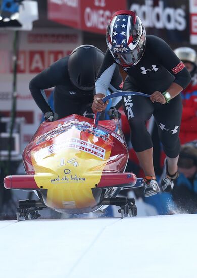 FIBT Bobsleigh and Skeleton World Championships. Day three