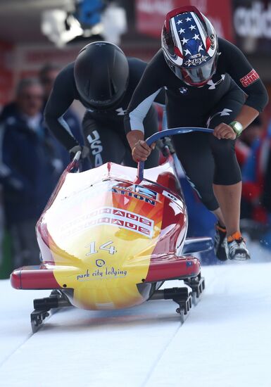 FIBT Bobsleigh and Skeleton World Championships. Day three
