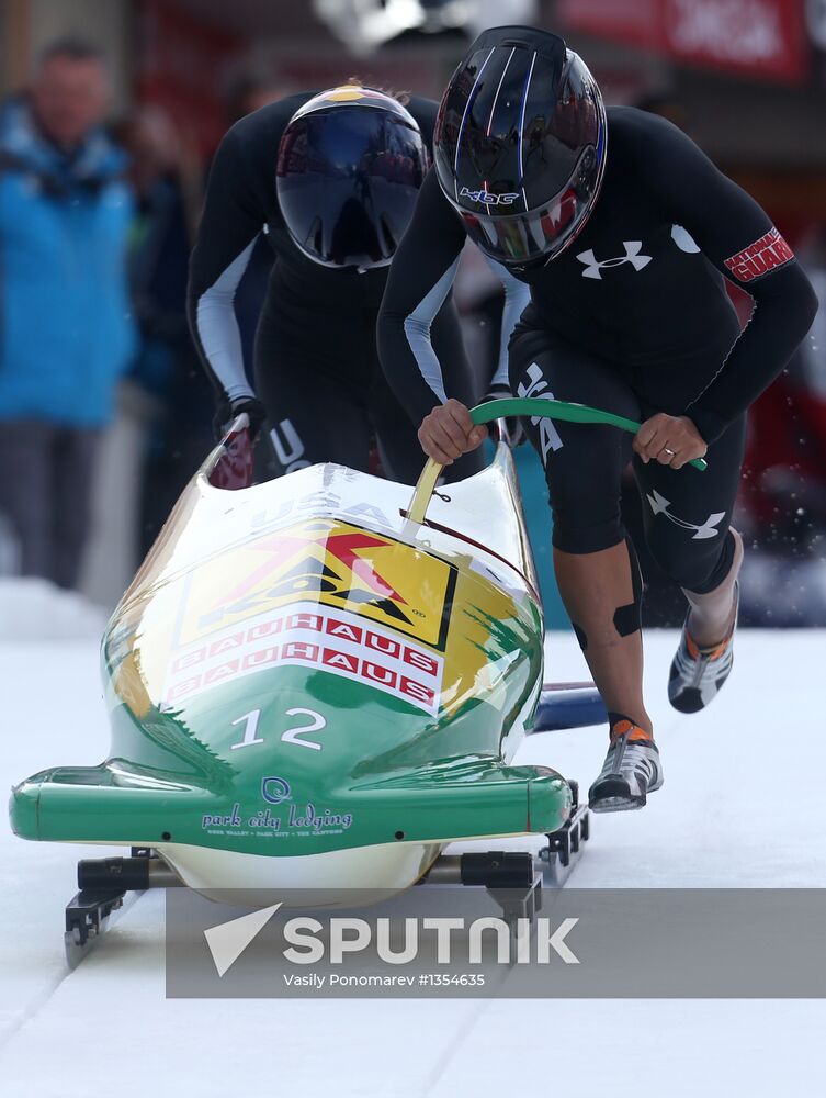 FIBT Bobsleigh and Skeleton World Championships. Day three