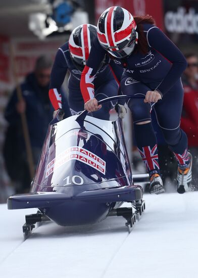 FIBT bobsleigh and skeleton World Championships. Day 3