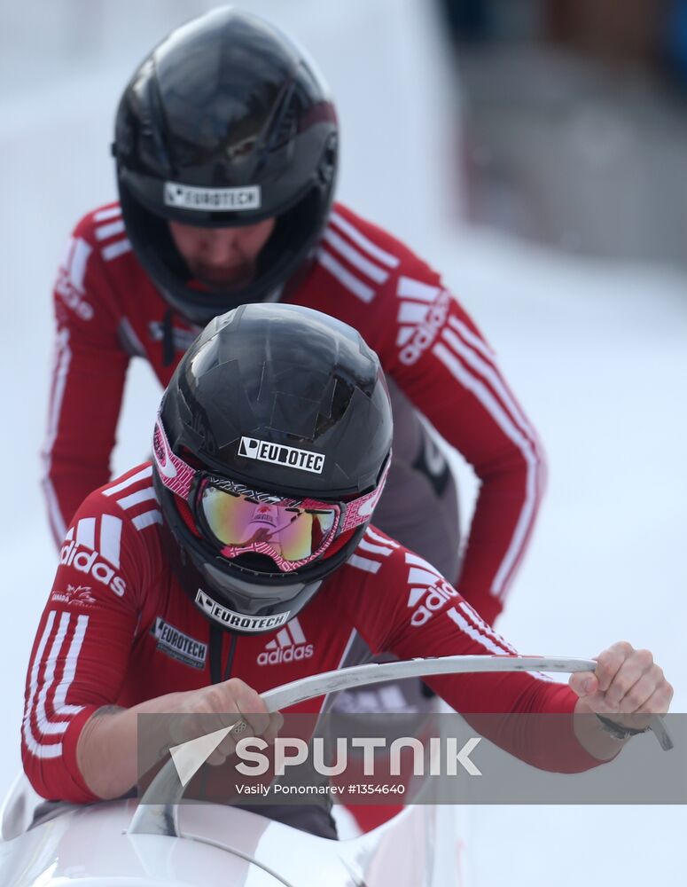 FIBT Bobsleigh and Skeleton World Championships. Day three