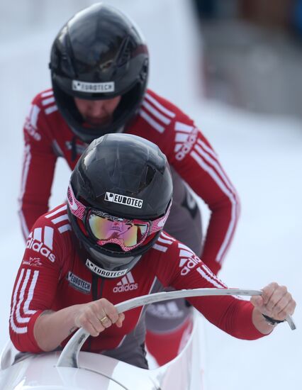 FIBT Bobsleigh and Skeleton World Championships. Day three