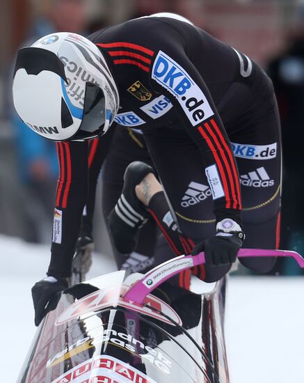 FIBT bobsleigh and skeleton World Championships. Day 3