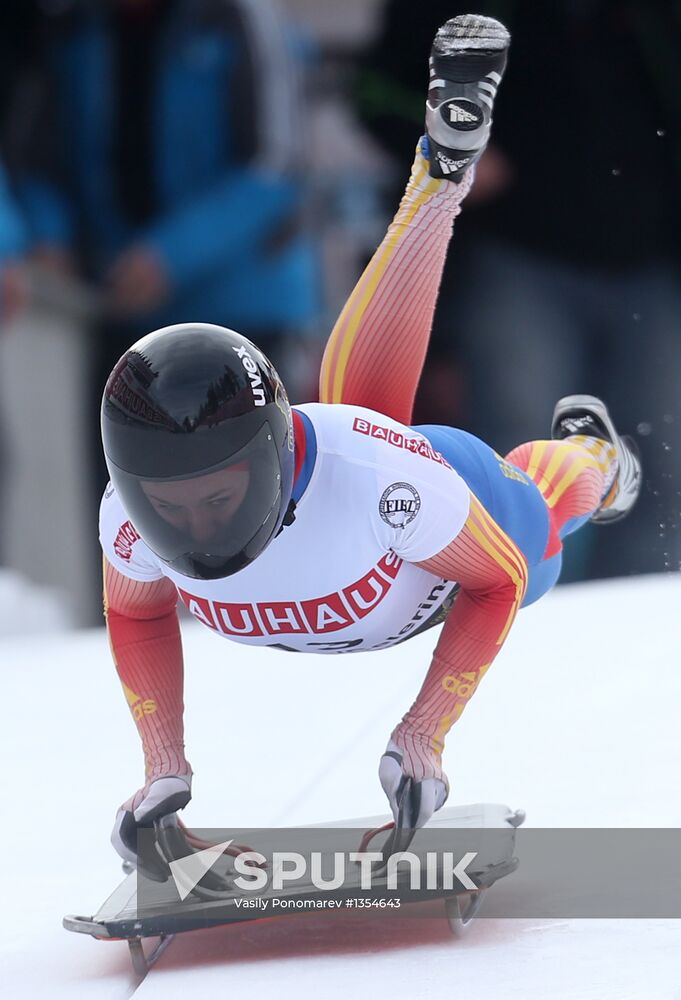 FIBT bobsleigh and skeleton World Championships. Day 3