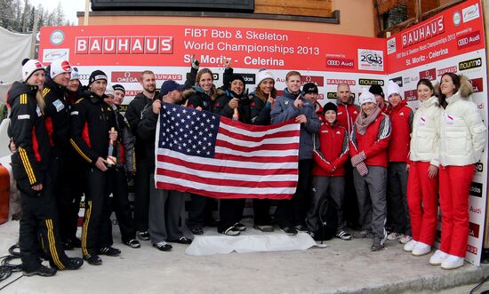 FIBT Bobsleigh and Skeleton World Championships. Day three