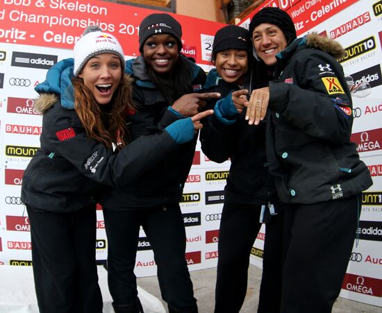 FIBT Bobsleigh and Skeleton World Championships. Day three