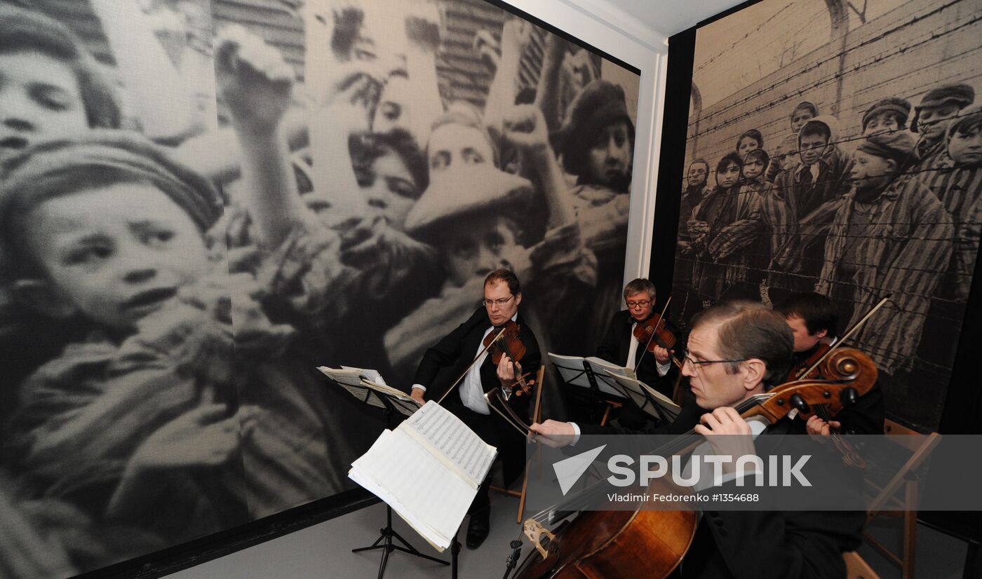 Opening of new Russian exhibition at Auschwitz museum