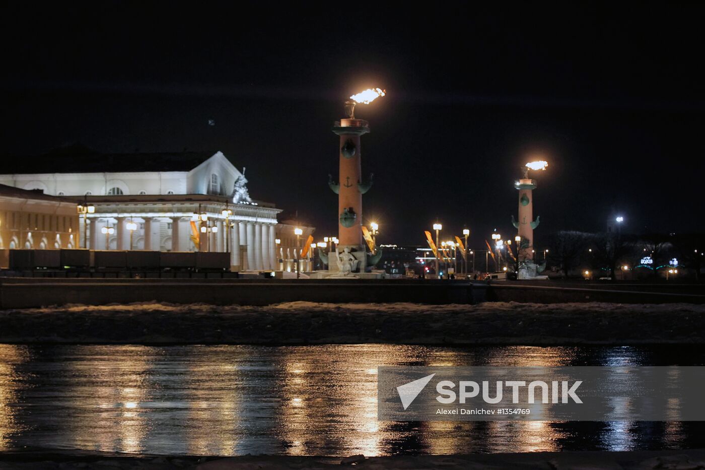 Fireworks in honor of Leningrad's liberation from Nazi blockade