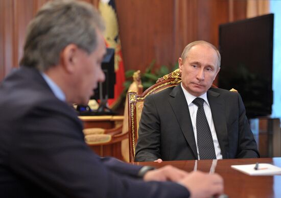 Russian Defense Plan presented to Vladimir Putin for approval