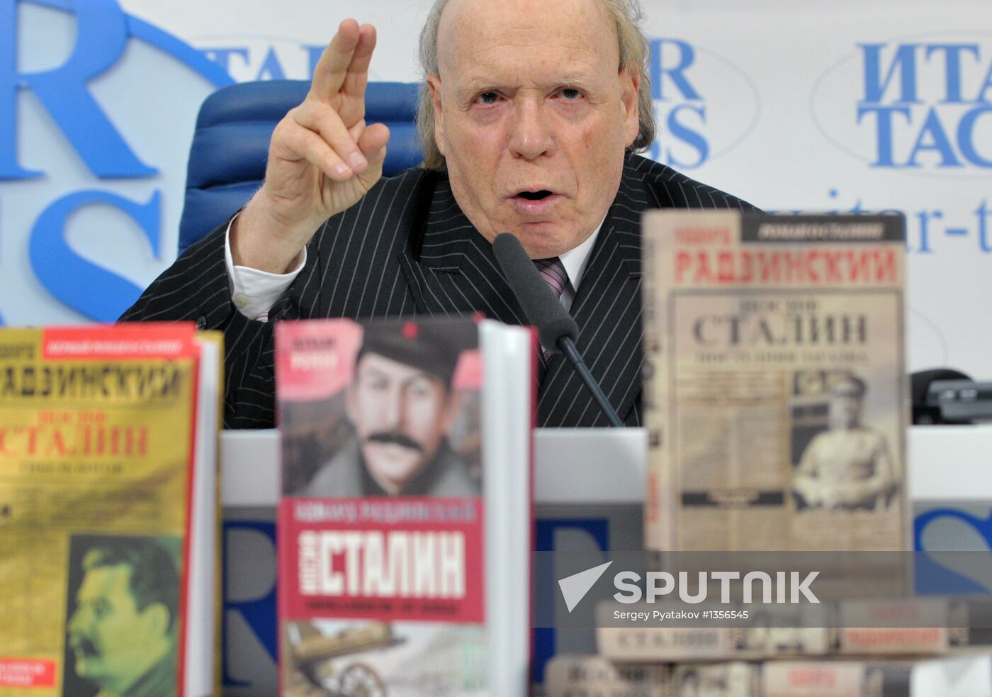 Edvard Radzinsky presents his new book on Stalin